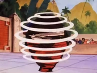 025DangerFromAbove23.jpg (98 KB) Son Goku (Dragon Ball) demonstrates.