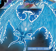 The Adara Entity (DC Comics) is the physical embodiment of hope and the color blue.