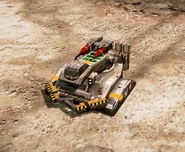 ...and Rocket Harvesters used by ZOCOM, whose machine gun is replaced with a rocket launcher.