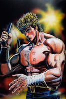 As a practitioner of the Hokuto Shin Ken/Big Dipper God Fist, Kenshiro's (Fist of the North Star) body possesses impressive and almost inhuman physical capabilities.