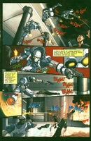 ...making precise shots while performing gymnastics and acrobatics...