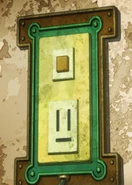 ...Stand, Bastet is designed to turn people's curiosity against them. When a person touches the outlet, they will be shocked and become a magnet that attracts nearby metallic object.