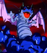 Black Smoke Shenron/Evil Shenron (Dragon Ball GT) is an evil eternal dragon of shadows.