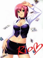 Rio-RainbowGate.jpg (43 KB) Rio Rollins Tachibana (Rio: Rainbow Gate!) is a master gambler and casino dealer, earning the title "Goddess of Victory" due to her ability to bestow good luck on her customers.