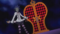 Road Kamelot's (D.Gray-man) ability of "Dream" grants her powerful telepathic capabilities, such as mind reading, and projecting her thoughts into her opponent either for communication or to break down their minds completely.