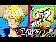 Sanji Vs Spongebob - A battle between two Cooks of the Sea