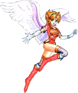 Nina (Breath of Fire) is skillful in support magic