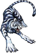 The White Tiger of the West (Fushigi Yuki) controls/embodies divine metal.