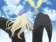 Harpy (Unbreakable Machine-Doll) using Gale.