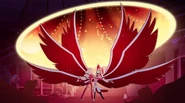 Lucifer Morningstar (Hazbin Hotel) manifesting his angelic wings.