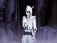 Ulquiorra Cifer (Bleach) firing a Cero...