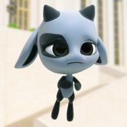 Ziggy (Miraculous: Tales of Ladybug and Cat Noir), personification of passion and kwami of the Goat Miraculous.