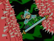 S03e02 flying through the canyon.webp (86 KB) ...meaning the Infi-map does not need skin-to-skin contact to make an telepathic connection, only the proximity of touch. The map can transport users to any sections/locations in the Ghost Zone.