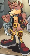Shift E. Wolf (Archie's Sonic the Hedgehog)