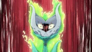 Stray Cat Shooting Air.gif (1.73 MB) Stray Cat (JoJo's Bizarre Adventure Part IV: Diamonds are Unbreakable) shooting an air bullet from itself.