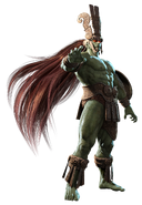 Ogre (Tekken) not only one of stronger fighters in the Galaxy, He also god and creator of material arts