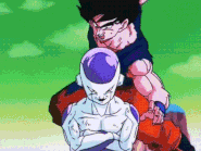 ...later doing it against Son Goku as he toys with him.