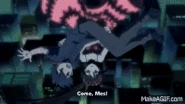 Kurumi vs Bandersnatch.gif (1.33 MB) Kurumi (Date A Live) can create temporal clones of herself.