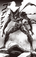 Garou (One Punch Man) had become the pinnacle of absolute evil and in turn, ascended to be an ultimate anti-thesis against the falsehood that is corporate heroism.