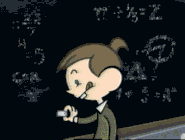 Rudy Tabootie (Chalkzone) can use the magic chalk to bring anything he draws into reality.