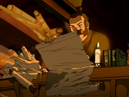 While searching for knowledge that could aid the Fire Nation in its war efforts in the Spirit Library, Zhao (Avatar The Last Airbender) managed to decipher an ancient scroll about the Moon and Ocean Spirits, allowing him to planned for his war against the Water Tribe.