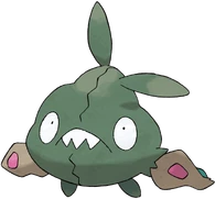 Trubbish (Pokémon) uses Poison-type moves.