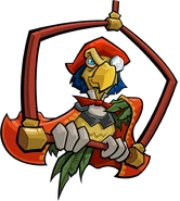 Arpeggio1.png (205 KB) Arpeggio (Sly Cooper) studies led him to the works of the Italian Renaissance masters, whose notes and machinery designs served as a springboard for the sinister young genius. Eventually, he constructed a large blimp, which served as his home and base of operations.