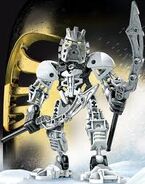 As a Toa, Takanuva (BIONICLE) is a master wielder of the elemental energies that come from Light.