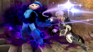 Robin (Fire Emblem/Super Smash Bros.) uses Nosferatu to drain the health from a target and feed it to himself.