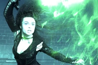 Bellatrix Lestrange (Harry Potter) is a practitioner of Occlumency, enough to train her nephew in the art.