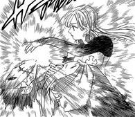 Elizabeth healing Malachia assassin.png (234 KB) As the reincarnation of a goddess, Elizabeth Liones (Seven Deadly Sins/Nanatsu no Taizai) is able to heal any living being, including herself, from the most lethal injuries.