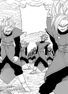 Infinite Zamasu's (Dragon Ball Super manga) regeneration is so powerful that he was able to survive being blasted to pieces and had pieces regenerate to form clones of Fused Zamasu.