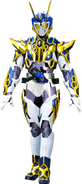 Yua Yaiba/Kamen Rider Valkyrie (Kamen Rider Zero-One) Lightning Hornet form.