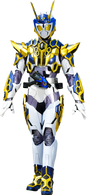 Kamen Rider Valkyrie (Kamen Rider Zero-One) Lightning Hornet form.