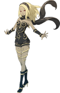 Kat (Gravity Rush) is one half of a original single being who was split by fate and forced to be two.