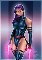 Psylocke (Marvel Comics) could create mental katanas using telekinesis.