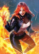 Typhoid Mary (Marvel Comics) is a mutant with various psionic powers.