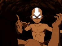 Aang (Avatar series) like all Avatars can enter the Avatar State, placing him at his most powerful state of being and giving him all the abilities of the past Avatars.