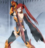Due to her prosthetic right eye, Erza Scarlet (Fairy Tail) is immune to such magic as Illusion Magic and Stone Eyes.