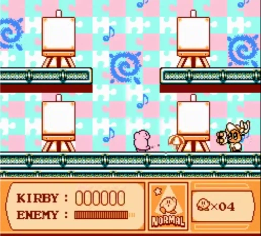 Kirby vs Paint Roller