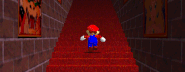 Bowser (Super Mario 64) controlling distance to create the Endless Stairway, ensuring Mario could not enter the final battle unless he breaks the spell with enough Power Stars.