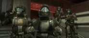 Alpha-Nine (Halo) a team of special Orbital Shock Drop Troopers led by gunnery Sergeant Edward Buck one of the most acclaimed officers in Earth's military.