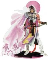 The Time Lord (Saga Frontier) can manipulate time to attack in countless ways.