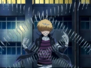 Belphegor (Katekyō Hitman Reborn) is great in using knives.