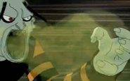 Acid Breath (Ben 10) can breathe acid in either a liquid or gaseous form.