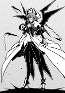 ...During a fight with Lord Enorme, Baiser gains an empowered form, making her look like a young adult and becoming more sadistic...