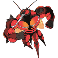 The Ultra Beast Buzzwole (Pokémon) is able to increase its already immense strength by absorbing the blood of others.