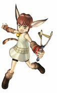 Xiao (Dark Cloud), a cat girl who was originally a cat.