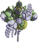 Enrico Pucci's Stand's evolved form, C-Moon (JoJo's Bizarre Adventure Part VI: Stone Ocean) allows him to control gravity...