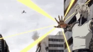 Genos' Fireball.gif (1.78 MB) With his Incineration Cannons, Genos (One-Punch Man) can launch destructive fireballs.